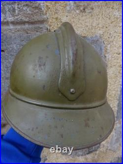 Casque Adrian français artillerie guerre 14 18 WW1 french helmet WW1