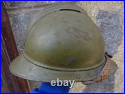Casque Adrian français artillerie guerre 14 18 WW1 french helmet WW1