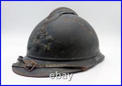 Casque Adrian modèle 1915 artillerie WW1 original intouché 14-18 authentique