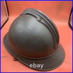 Casque Adrien Français WW1 Régiment D'Artillerie Complet Avec Doublure