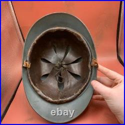 Casque Adrien Français WW1 Régiment D'Artillerie Complet Avec Doublure