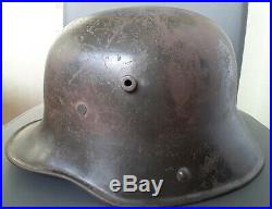 Casque Allemand Modele 1916. Complet. Pur Jus