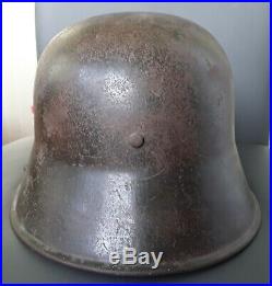 Casque Allemand Modele 1916. Complet. Pur Jus