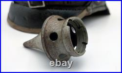 Casque à Pointe Allemand M1915 Infanterie WW1 Original 1916 Régimenté Complet