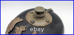 Casque à Pointe Allemand M1915 Infanterie WW1 Original 1916 Régimenté Complet