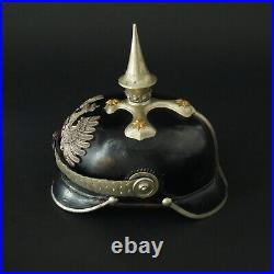 Casque à Pointe Preussen Province Hannover À 1900 Avec Wechselstück 1.136AIO