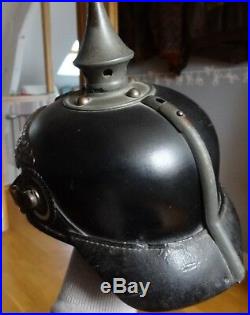 Casque à pointe Garde 1915 14-18 Pickelhaube spiked helmet