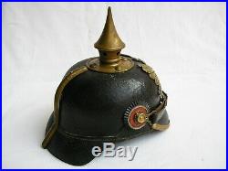 Casque à pointe Prusse 1895 Pickelhaube Spiked helmet