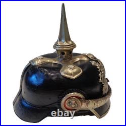 Casque à pointe, Spikelmet, pickelhaub Officier Pionnier Bavarois ou Garde. WW1