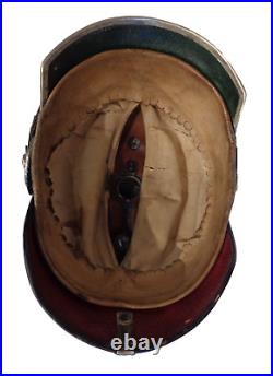 Casque à pointe, Spikelmet, pickelhaub Officier Pionnier Bavarois ou Garde. WW1