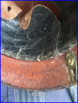 Casque à pointe bavarois M1896 original premier guerre 14 18 R. J. R. 1 WW1
