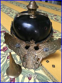 Casque à pointe sous off Dragon Garde pickelhaube spiked helmet