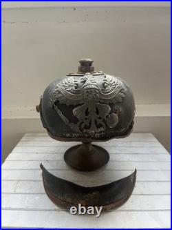 Casque à pointe, spiked helmet, pickelhaube, Prusse Mod 15