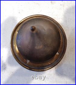 Casque à pointe, spikehelmet Rare pointe modèle 95 dévissante en laiton. WW. 1