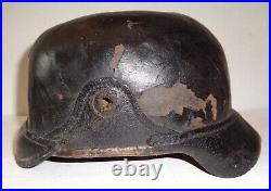 Casque à pointe, spikehelmet, pickelhaub Coque de casque vendue en l' état. WW1