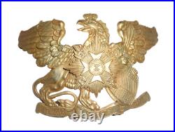 Casque à pointe, spikhelmet plaque modèle 95 Troupe du 109 ème Régiment Badois
