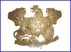 Casque à pointe, spikhelmet plaque modèle 95 Troupe du 109 ème Régiment Badois