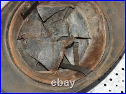 Casque adrian M-15 infanterie jus grenier poilu 14 18 wwi ww1