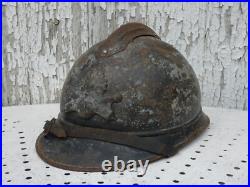Casque adrian modèle 1915 artillerie soldat poilu 14 18 wwi ww1