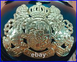 Casque allemand Pickelhaube en laiton et cuir WWI modèle d'infanterie de