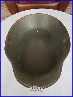 Casque allemand Stahlhelm modèle 1916 ww1 helmet 1914 / 18 très bel état grenier