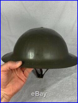 Casque brodie à identifier officier trench WW1 1916 Somme Flandres Ypres