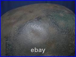 Casque camouflage allemand ww1. M-16/M-17. Size 64. Liner. Named