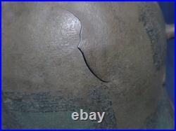 Casque camouflage allemand ww1. M-16/M-17. Size 64. Liner. Named
