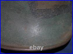 Casque camouflage allemand ww1. M-16/M-17. Size 64. Liner. Named