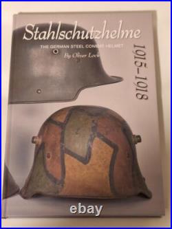 Casque de combat allemand en acier Lock Stahlschutzhelme 1915-1918 casque mil