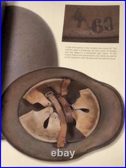 Casque de combat allemand en acier Lock Stahlschutzhelme 1915-1918 casque mil