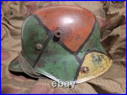 Casque en acier Mimikry M18 Steelhelmet avec intérieur casque à cornes