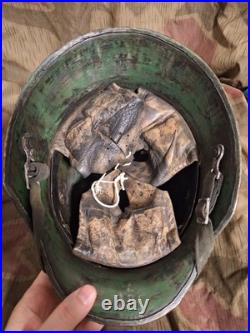 Casque en acier Mimikry M18 Steelhelmet avec intérieur casque à cornes