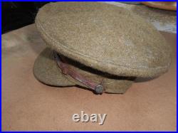 Casquette Troupe Anglaise Mle 1905 Tankiste Datee 1917