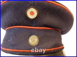 Casquette d' Officier Saxon, Allemagne WW. 1