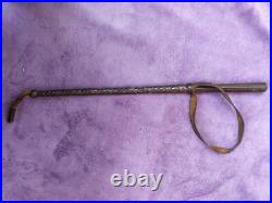 Cavalerie Belle cravache d'officier de cavalerie de la 1ere guerre mondiale
