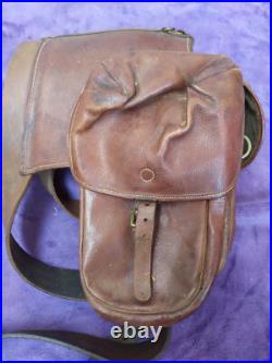 Cavalerie Sacoches d'ifficier de cavalerie de la 1ere guerre mondiale