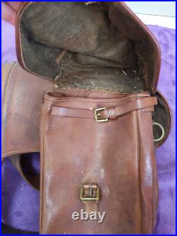 Cavalerie Sacoches d'ifficier de cavalerie de la 1ere guerre mondiale