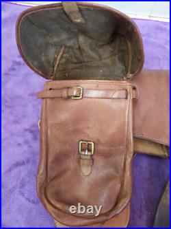 Cavalerie Sacoches d'ifficier de cavalerie de la 1ere guerre mondiale