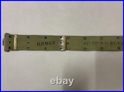 Ceinture Web originale US WW1 Mills M1912, 1914, officier nommé, AEF