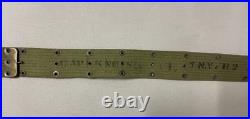Ceinture Web originale US WW1 Mills M1912, 1914, officier nommé, AEF