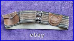 Ceinture de poilu 1ere guerre mondiale rare