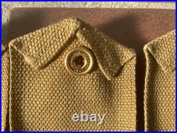 Ceinturon Cartouchière Mills Pressions Aigle Us Army Ww1 100% Original Occasion