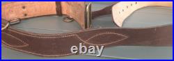 Ceinturon cuir XXXL porte sabre Mle 1918 Baudrier Officier Français ORIGINAL SUP