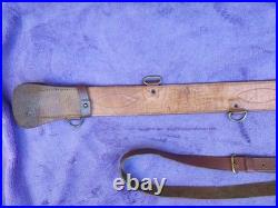 Ceinturon d'officier français avec baudrier WW1 et WW2