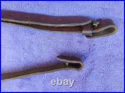 Ceinturon d'officier français avec baudrier WW1 et WW2