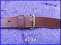 Ceinturon d'officier français avec baudrier WW1 et WW2