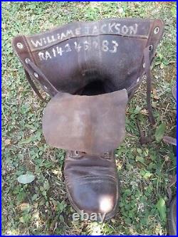 Chaussure de marche para boots ranger USA américaine ww2 GI 1944 1945 soldat US