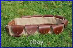 Collier à cartouches modèle 1918 cavalerie française reproduction