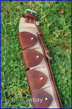 Collier à cartouches modèle 1918 cavalerie française reproduction